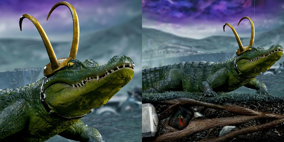 Alligator-Loki-Iron-Studios_1 - ilustračná fotka produktu 1 