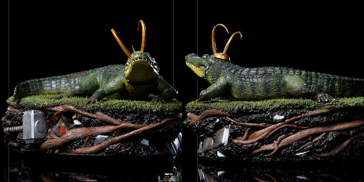 Alligator-Loki-Iron-Studios_2 - ilustračná fotka produktu 2 