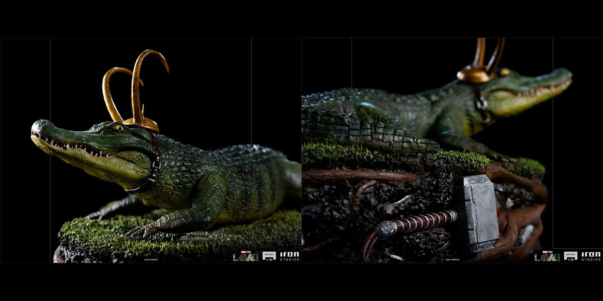 Alligator-Loki-Iron-Studios_3 - ilustračná fotka produktu 3 