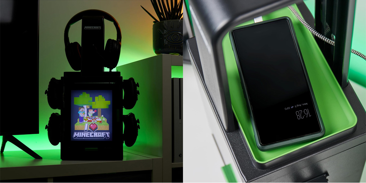 Minecraft-LED-Gaming-Locker_1 - ilustračná fotka produktu 1 