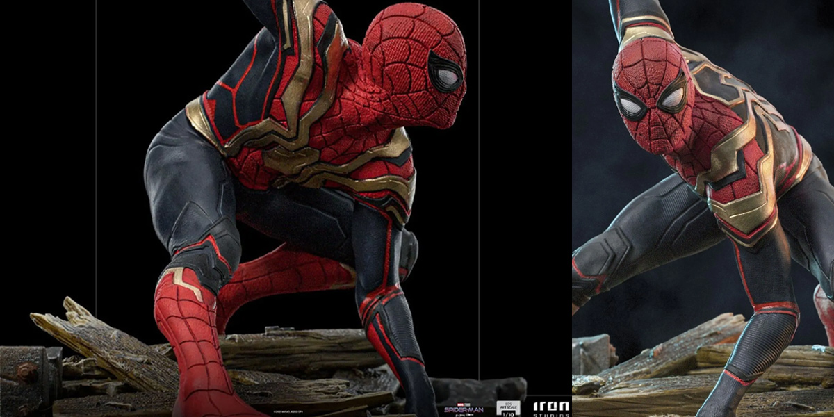 Spider-Man1-Iron-Studios_3 - ilustračná fotka produktu 3 