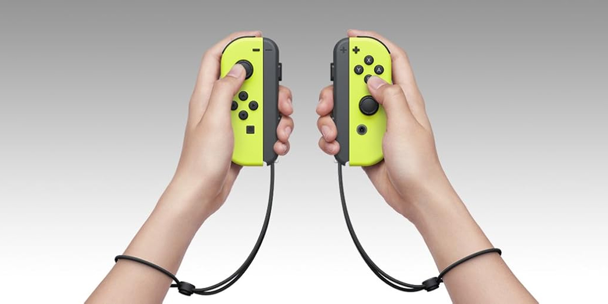 joycon-neon-yellow - ilustračná fotka produktu 1 