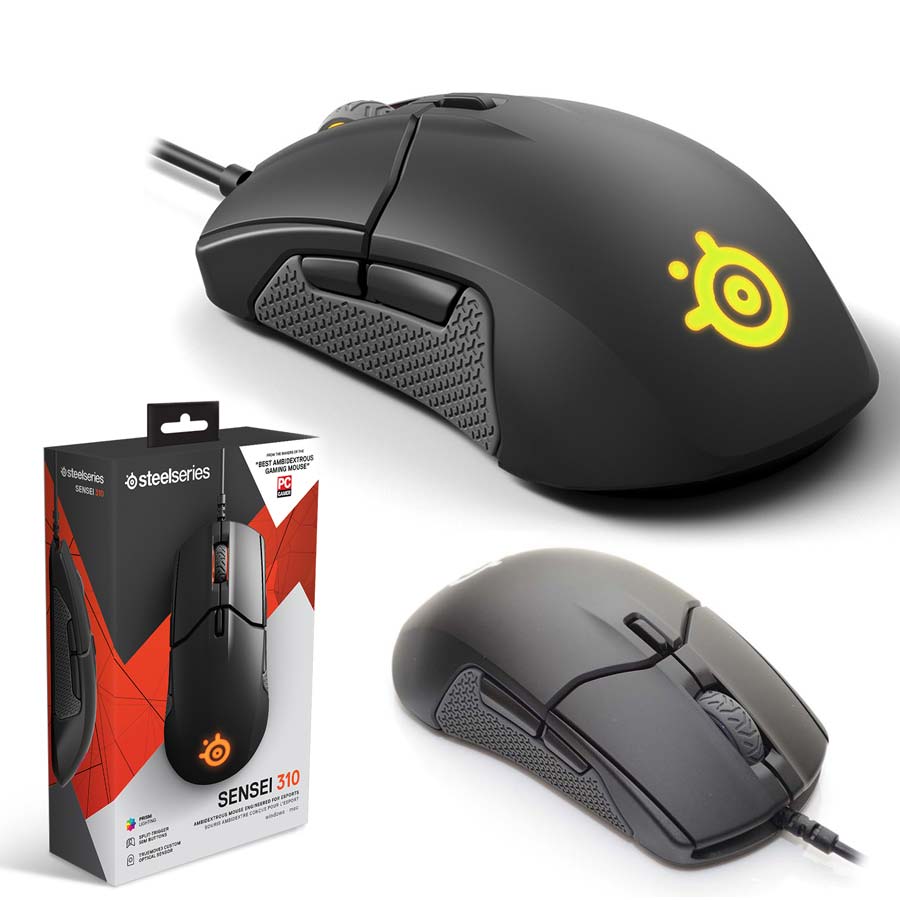 SteelSeries Sensei 310 Ambidextrous Mouse, black