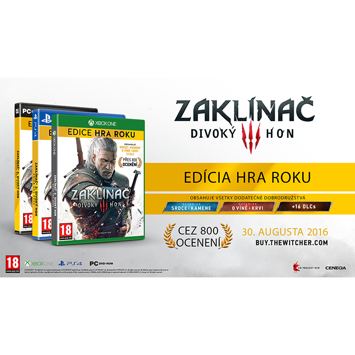 Zaklínač 3: Divoký Hon (Edícia Hra Roku)