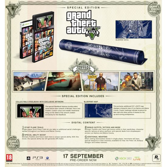 Grand Theft Auto 5 (Special Edition)