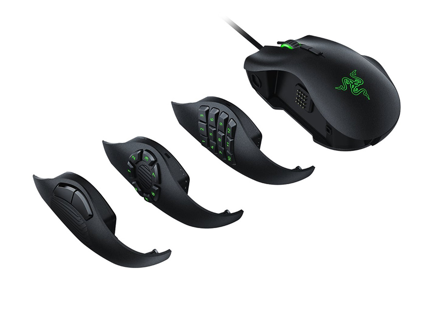 Razer Naga Trinity MOBA/MMO Gaming Mouse