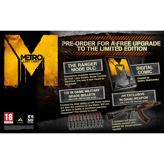 Metro: Last Light (Limited Edition)