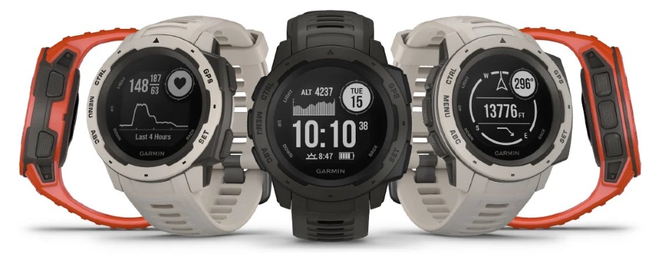 garmin instinct graphite test