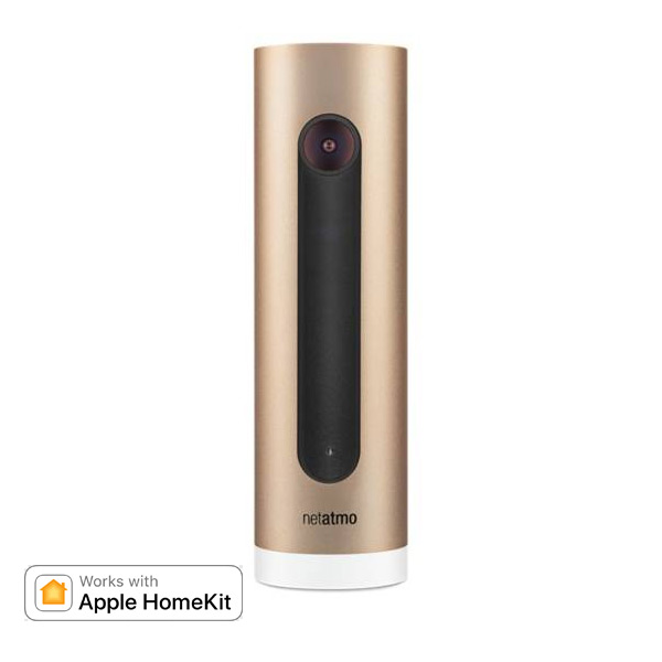 Netatmo Inteligentná vnútorná kamera, zlatá/biela