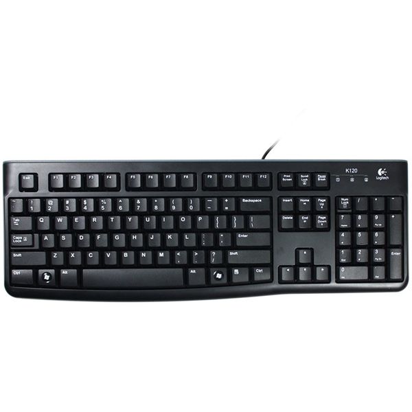 Kancelárska klávesnica Logitech Keyboard K120 US
