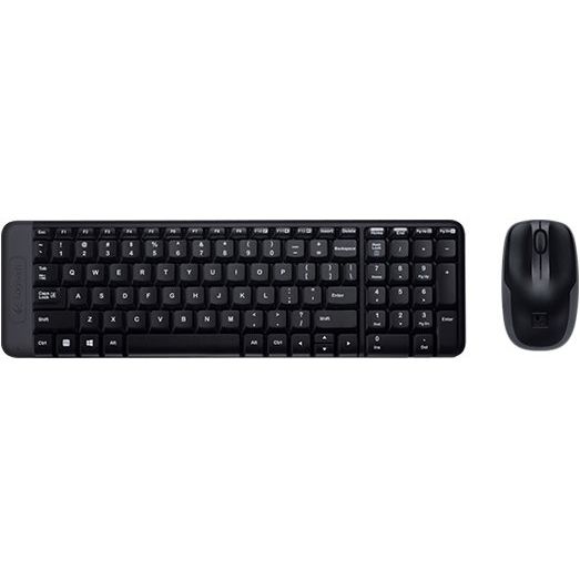 Bezdrôtový set Logitech bezdrôtová klávesnica a myš MK220, US