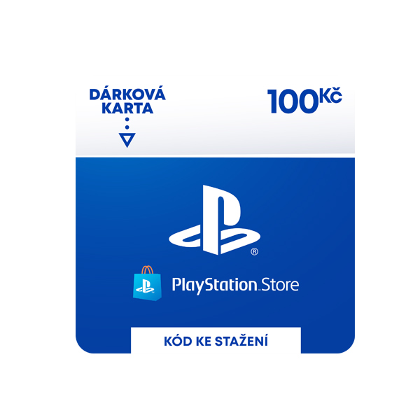 PlayStation Store - darčekový poukaz 100 Kč