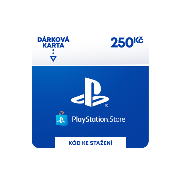 PlayStation Store - darčekový poukaz 250 Kč