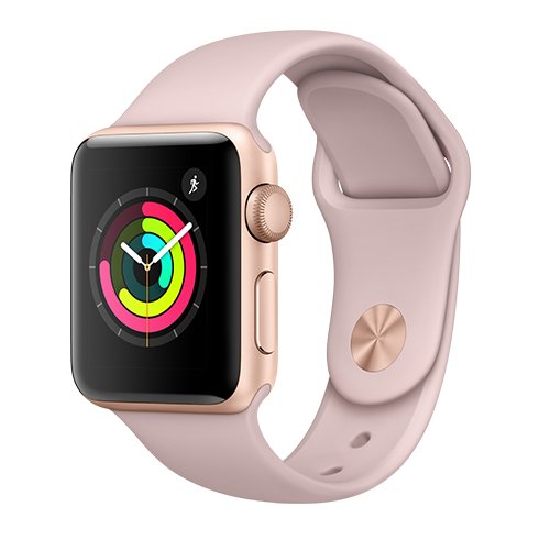 Apple Watch Series 3 GPS, 38mm, zlatá, Trieda A - použité, záruka 12 mesiacov Apple Watch Series 3 GPS, 38mm, zlatá, Trieda A - použité, záruka 12 mesiacov
