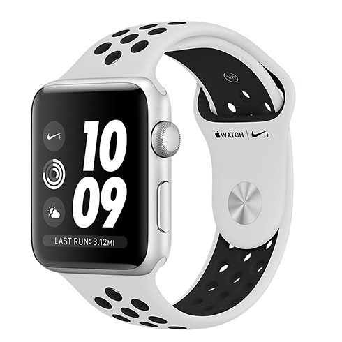 Apple Watch Nike+, Series 3, 42mm, strieborná, Trieda A+ - použité, záruka 12 mesiacov Apple Watch Nike+, Series 3, 42mm, strieborná, Trieda A+ - použité, záruka 12 mesiacov