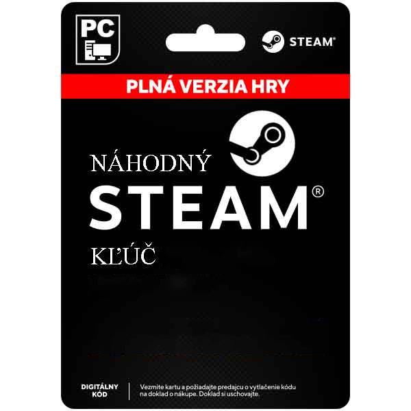 E-shop Náhodný Steam kľúč ESD PC