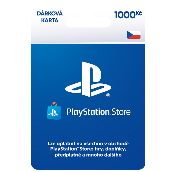 PlayStation Store - Dárková karta 1000 Kč