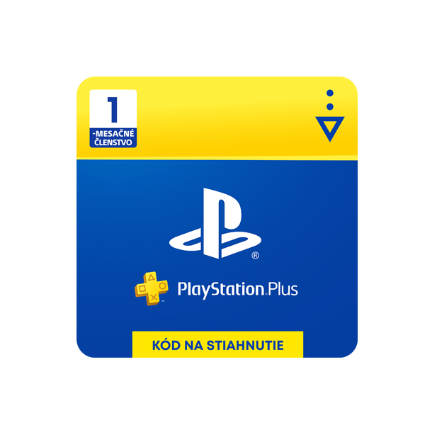 PlayStation Plus 1 mesiac - darčeková karta SK PlayStation Plus 1 mesiac - darčeková karta SK