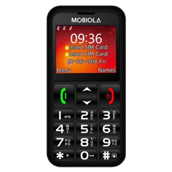 Mobiola MB700, Dual SIM, čierna
