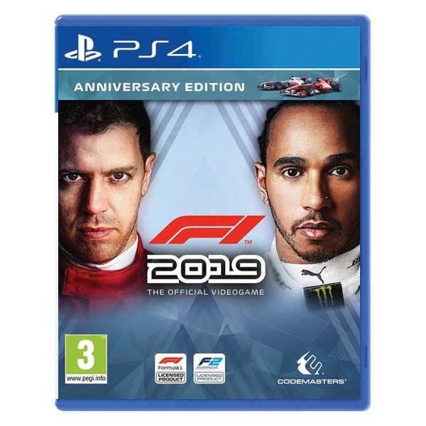 F1 2019: The Official Videogame (Anniversary Edition) [PS4] - BAZÁR (použitý tovar) vykup