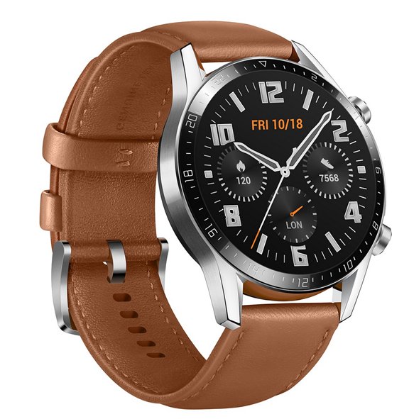 Huawei Watch GT2 Classic, 46mm, Gravel Brown, nový tovar, neotvorené balenie