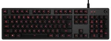 Logitech G413 - mechanická podsvietená herná klávesnica - carbon - US