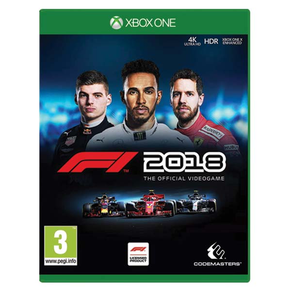 F1 2018: The Official Videogame [XBOX ONE] - BAZÁR (použitý tovar) vykup