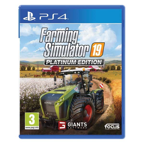 Farming Simulator 19 CZ (Platinum Edition) [PS4] - BAZÁR (použitý tovar)