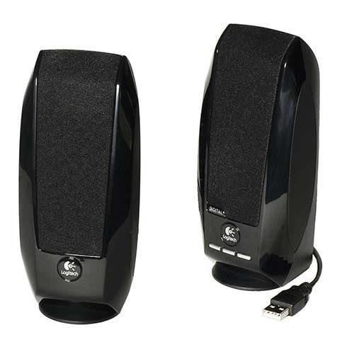 Logitech S150 - speakers 2.0, black, 5W RMS, USB 980-000029