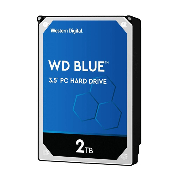 E-shop WD Pevný disk 2 TB Blue 3,5"SATA540064 MB WD20EZAZ