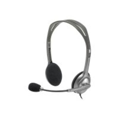 Logitech H110 - stereo headset, 2x 3,5mm jack 981-000271