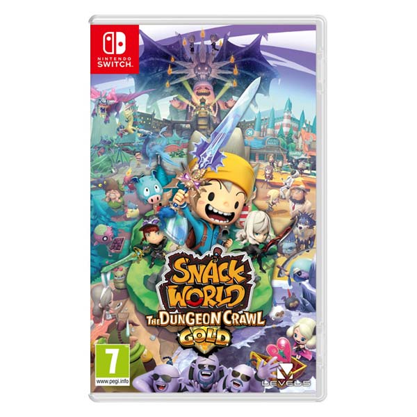 Snack World: The Dungeon Crawl Gold [NSW] - BAZÁR (použitý tovar)