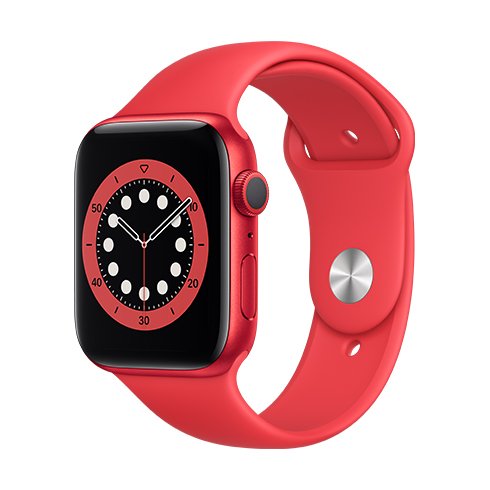 Apple Watch Series 6 GPS, 44mm, hliníkové puzdro so športovým remienkom (PRODUCT)RED, Trieda B - použité, záruka 12 mesiacov Apple Watch Series 6 GPS, 44mm, hliníkové puzdro so športovým remienkom (PRODUCT)RED, Trieda B - použité, záruka 12 mesiacov