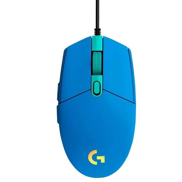 Logitech G102 LIGHTSYNC - herná myš, USB - modrá 910-005801