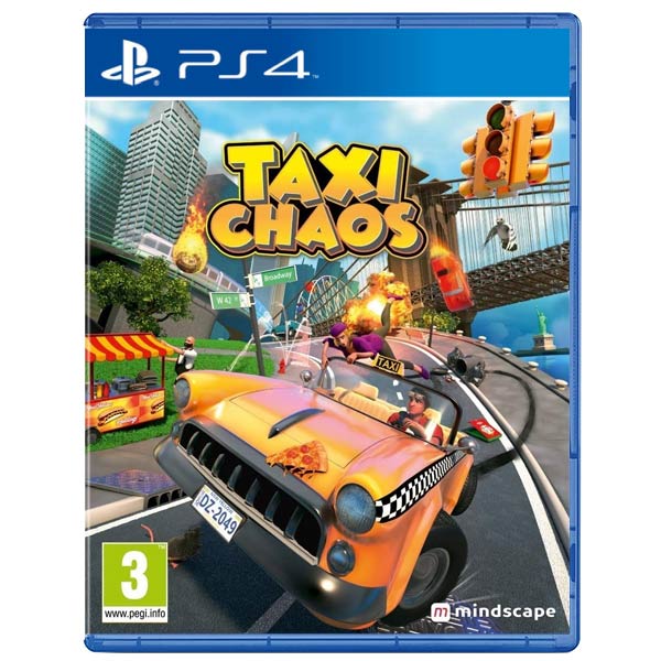 Taxi Chaos [PS4] - BAZÁR (použitý tovar)