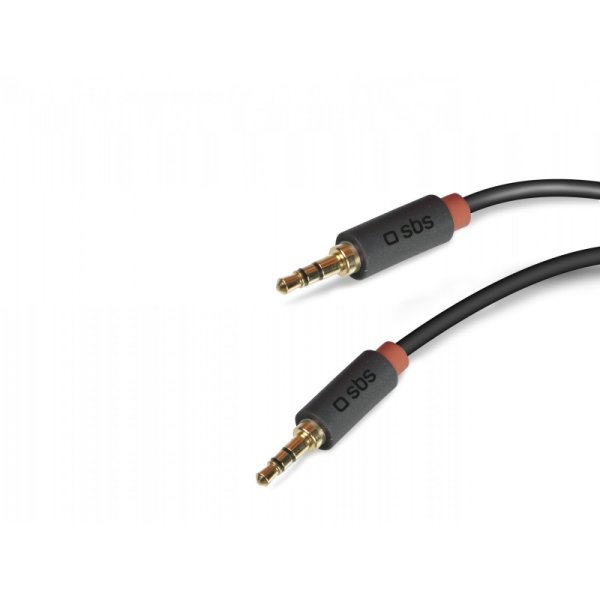 SBS Audio Stereo Cable 3,5mm for Mobile and Smartphones 1,5 m - OPENBOX (Rozbalený tovar s plnou zárukou)