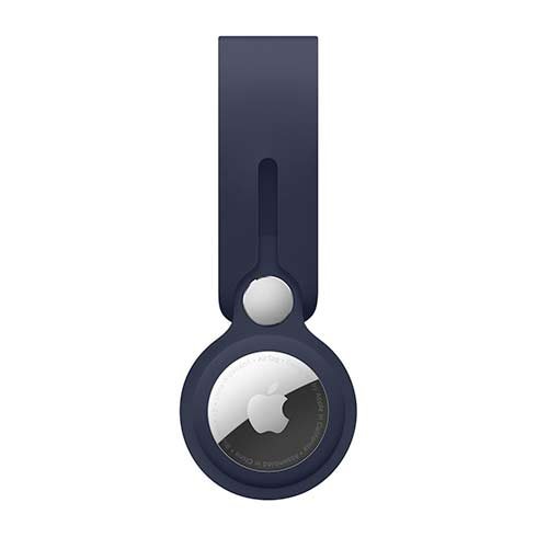 Puzdro s pútkom pre Apple AirTag, tmavá modrá