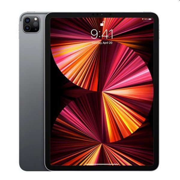 Apple iPad Pro 11" (2021) Wi-Fi, 128GB, kozmická sivá, Trieda A - použité, záruka 12 mesiacov