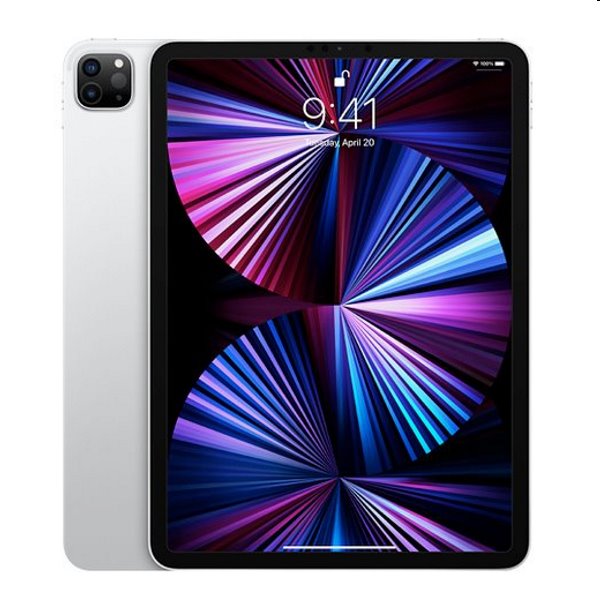 Apple iPad Pro 11" (2021) Wi-Fi + Cellular 256GB, silver MHW83FD/A