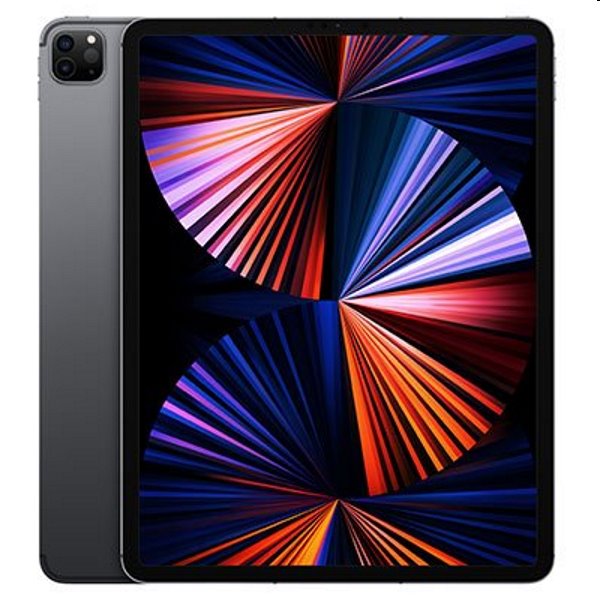 Apple iPad Pro 12.9" (2021) Wi-Fi, 128GB, kozmická sivá, Trieda B - použité, záruka 12 mesiacov