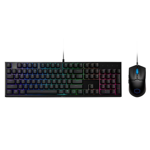 Cooler Master MS110 Herný set klávesnice a myši RGB LED, CZ layout, black MS-110-KKMF1-CZ