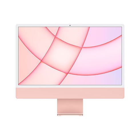 Apple iMac All-in-one počítač 24" 4,5K, M1 8-core, CPU 8-core, GPU 8 GB256 GB, ružová SK MGPM3SLA