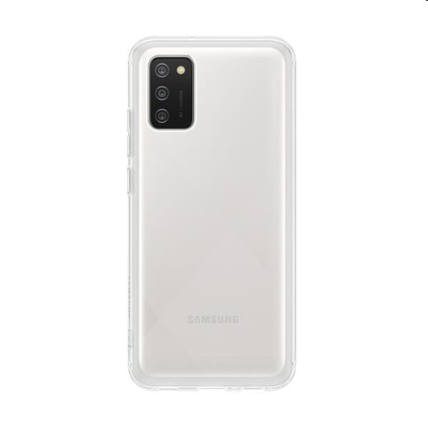 Zadný kryt Clear Cover pre Samsung Galaxy A02s, transparentná