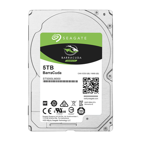 Seagate 5TB Barracuda25 2,5