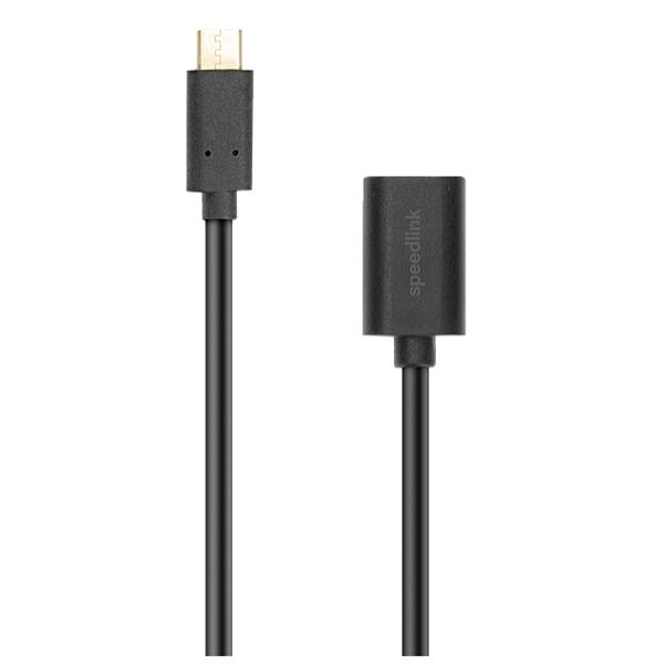 Speedlink USB-C na USB-A adaptér, 0,15 m HQ SL-180008-BK