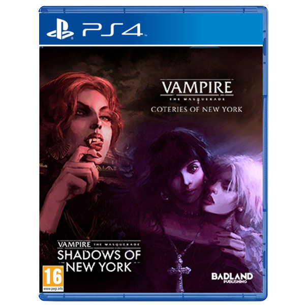 Vampire the Masquerade: Coteries of New York + Vampire the Masquerade: Shadows of New York PS4