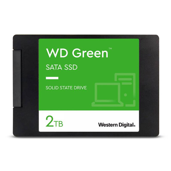 WD 2TB Green SSD 2,5"SATAIII ,545MB430MB, 7mm, 3D Nand WDS200T2G0A