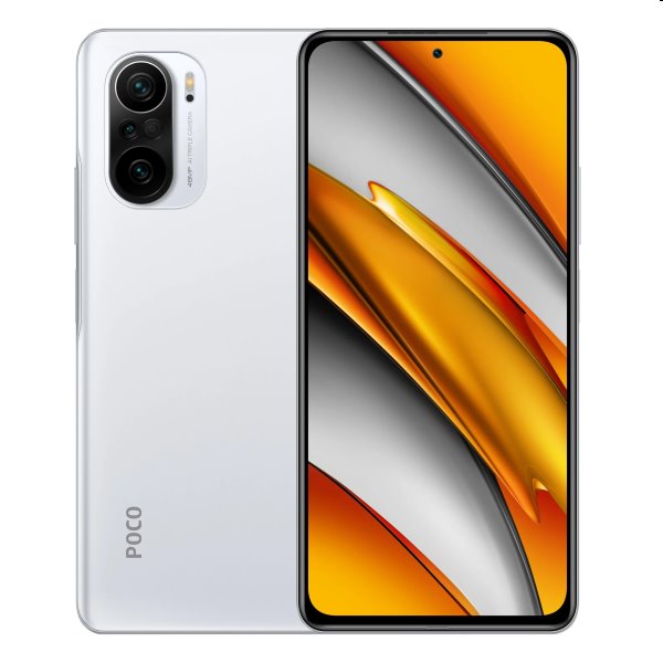 Poco F3, 8/256GB, Arctic White, Trieda B - použité, záruka 12 mesiacov