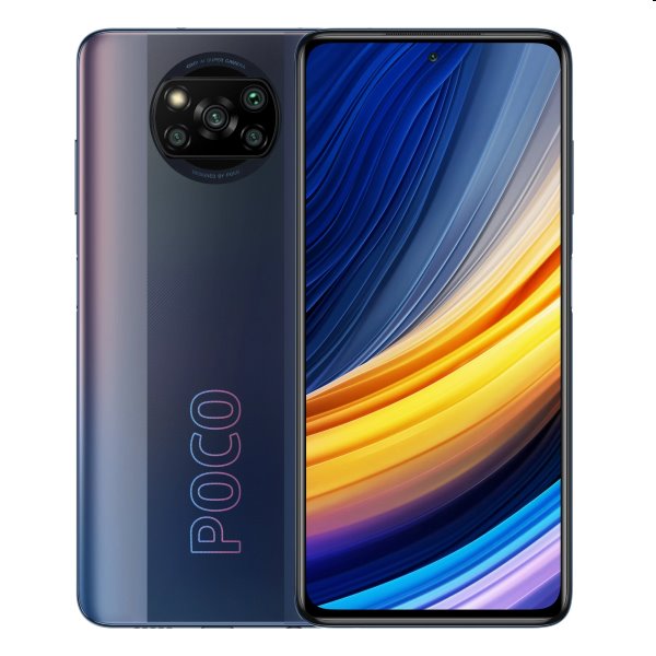 Poco X3 Pro, 6/128GB, Phantom Black, nový tovar, neotvorené balenie