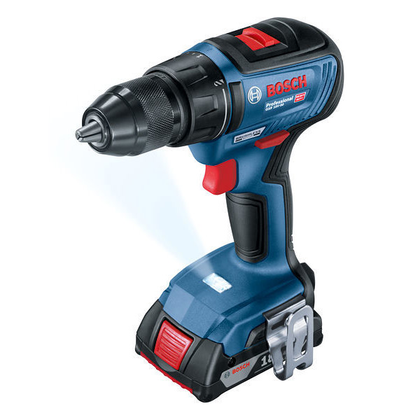 BOSCH Akumulátorový vŕtací skrutkovač GSR 18V-50 v kufríku 06019H5000